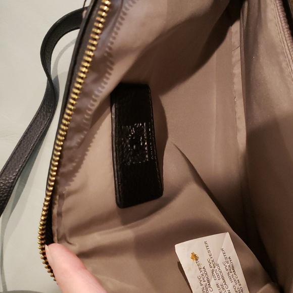 Anne Klein Small Crossbody Shoulder bag. Faux Pebble leather wallet slots - Picture 8 of 12